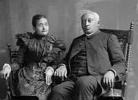 Benjamin W. Arnett and his wife