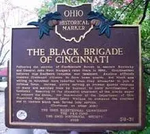 The Black Brigade Monument