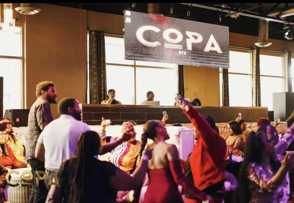 Crowd enjoying COPA Lounge