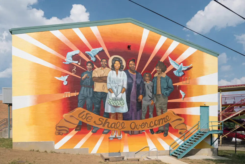 A Song of Freedom Mural