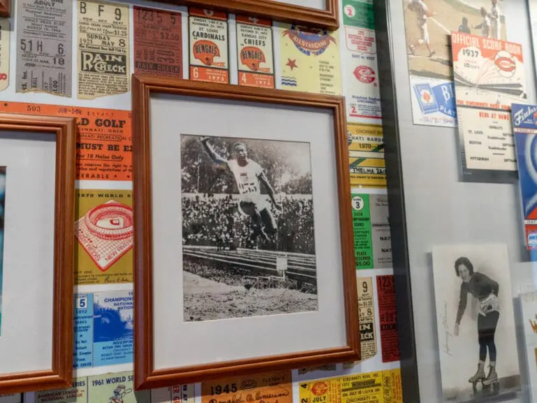 DeHart Hubbard exhibit at the Cincinnati Museum Center