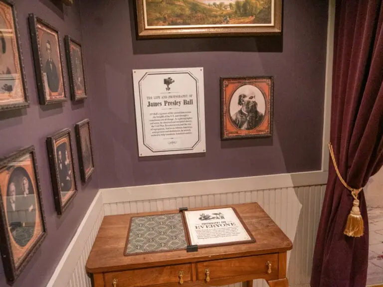 James Presley Ball exhibit at the Cincinnati Museum Center