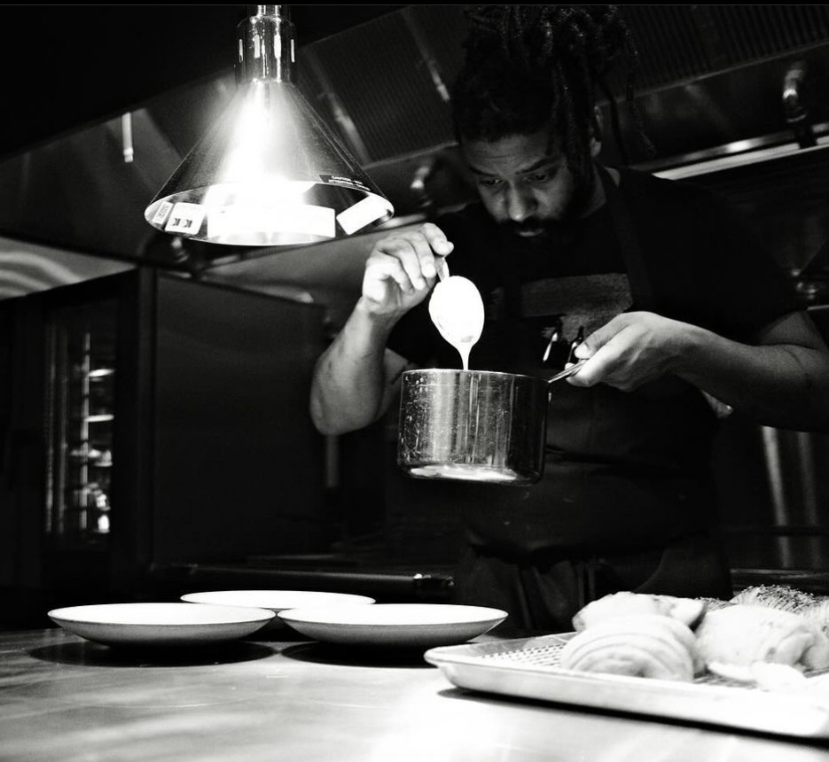 Chef and owner of The Aperture, Anthony Brown