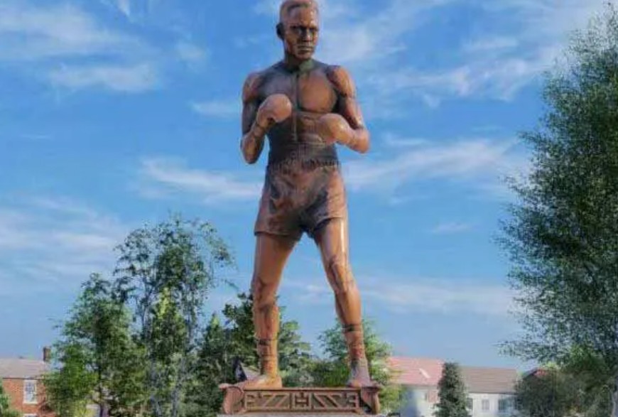 Ezzard Charles Statue