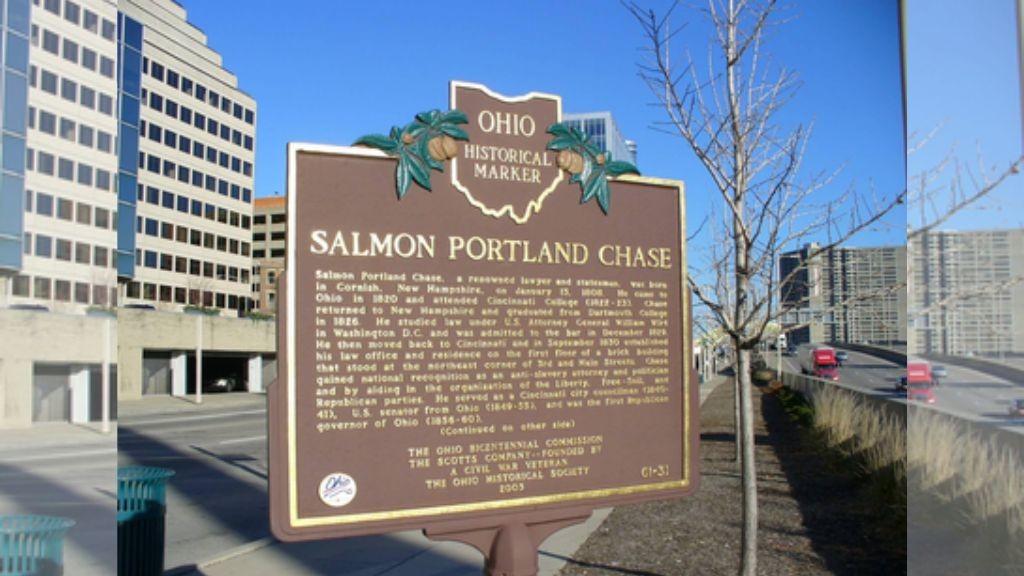 Salmon P. Chase, an anti-slavery attorney and politician photo